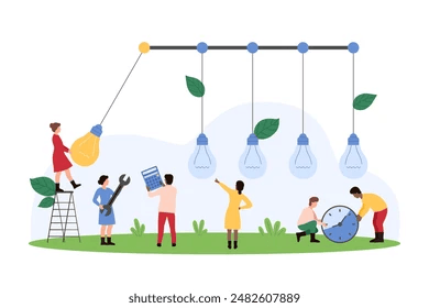 Illustration of implementing customer feedback to drive business success